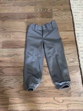 Mizuno Gray Kids Athletic Jogger Pants